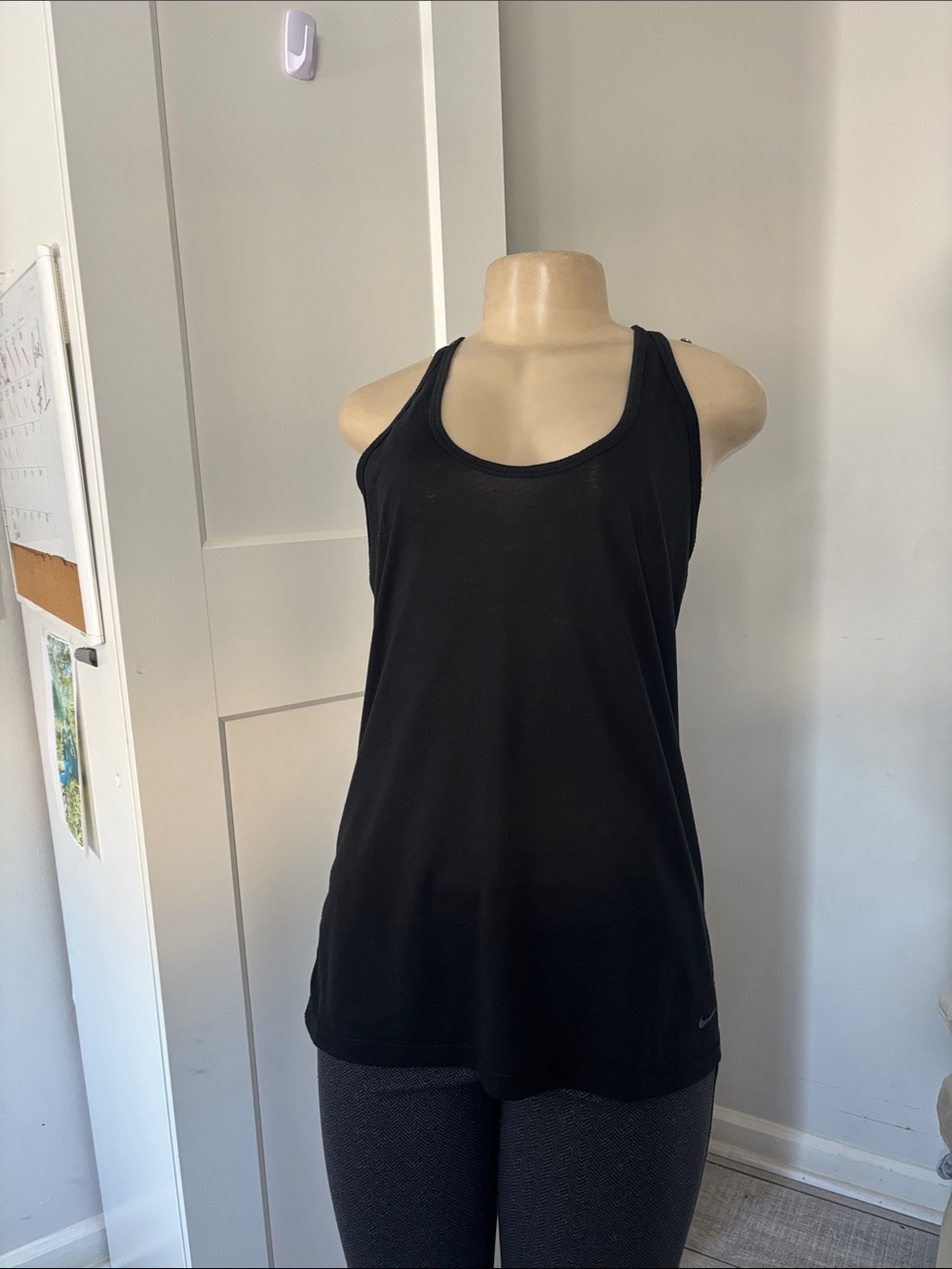 Nike Black Racerback Tank Top